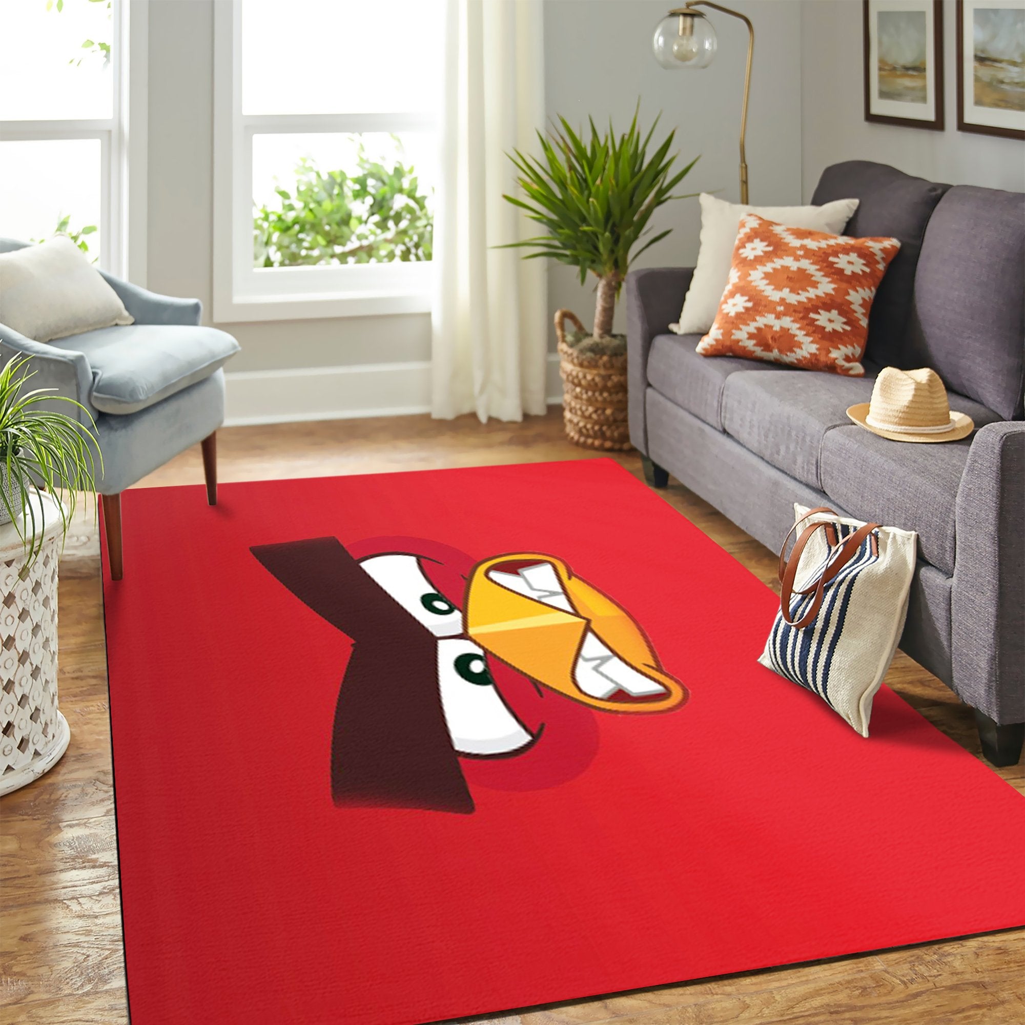 Angry Bird Carpet