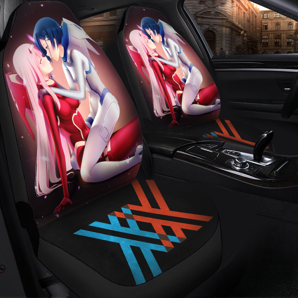 Darling In The Franxx Kiss Seat Cover
