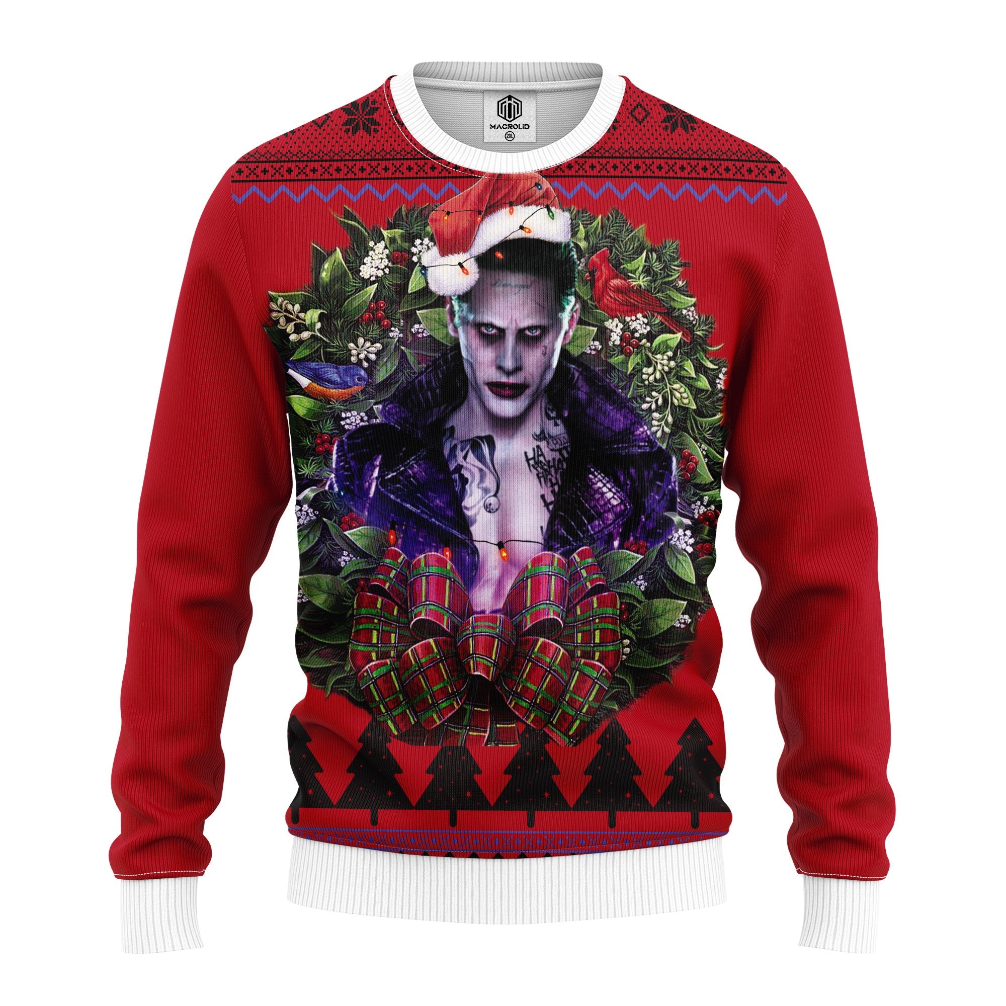 Cool Joker Noel Mc Ugly Christmas Sweater Ugly Christmas Sweater Thanksgiving Gift