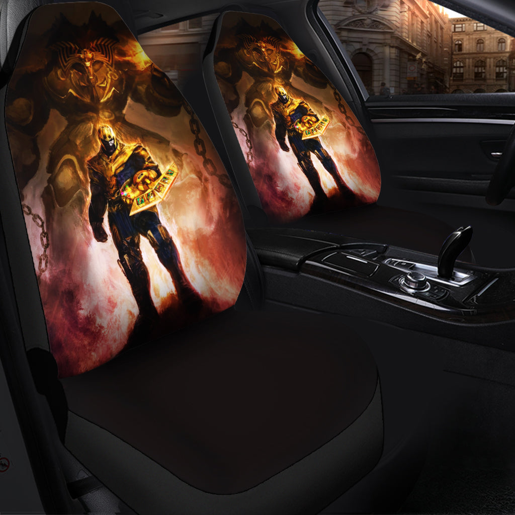 Exodia The Forbidden One And Thanos Seat Covers