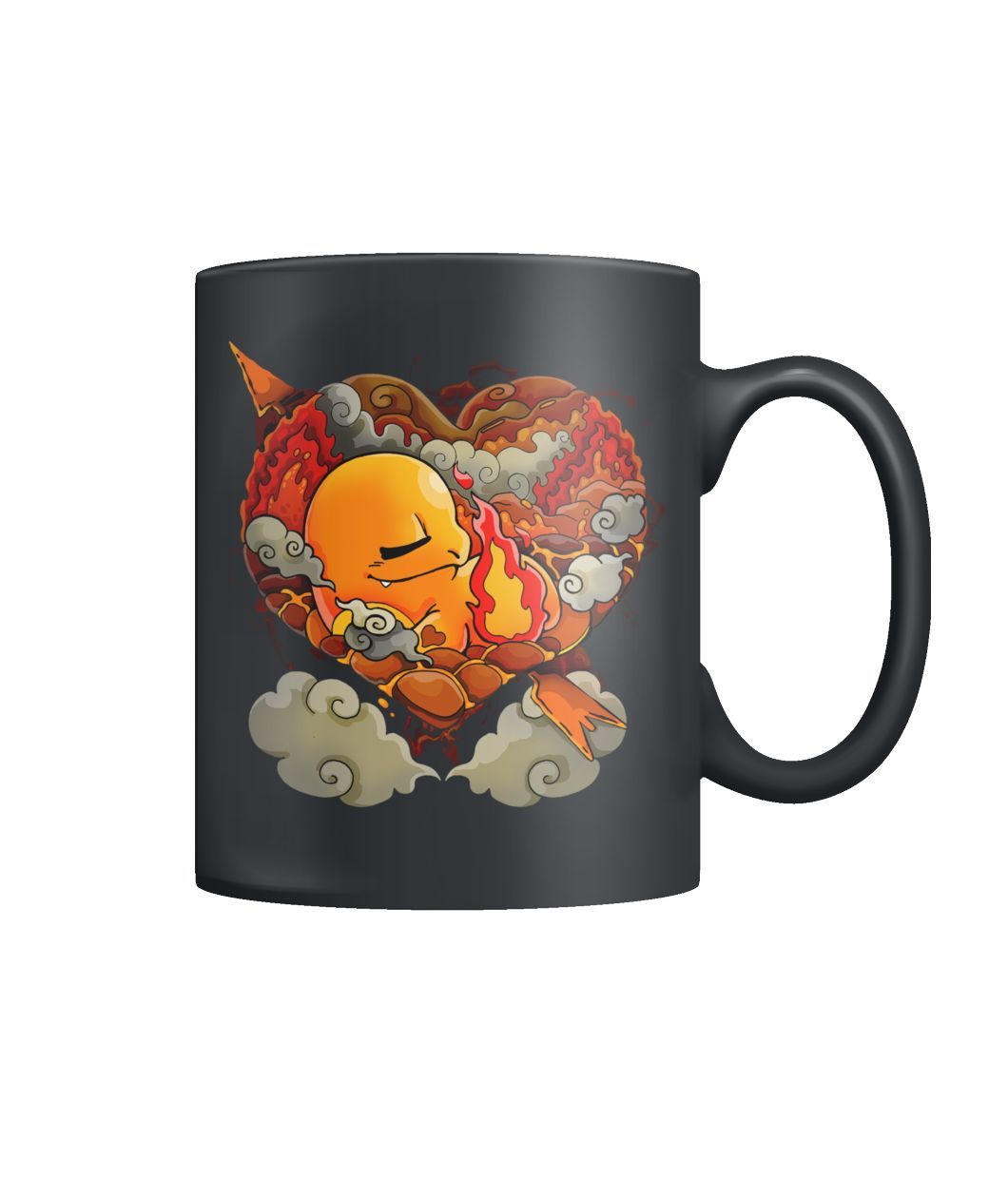 Pokemon Fire Mug Valentine Gifts Color Coffee Mug