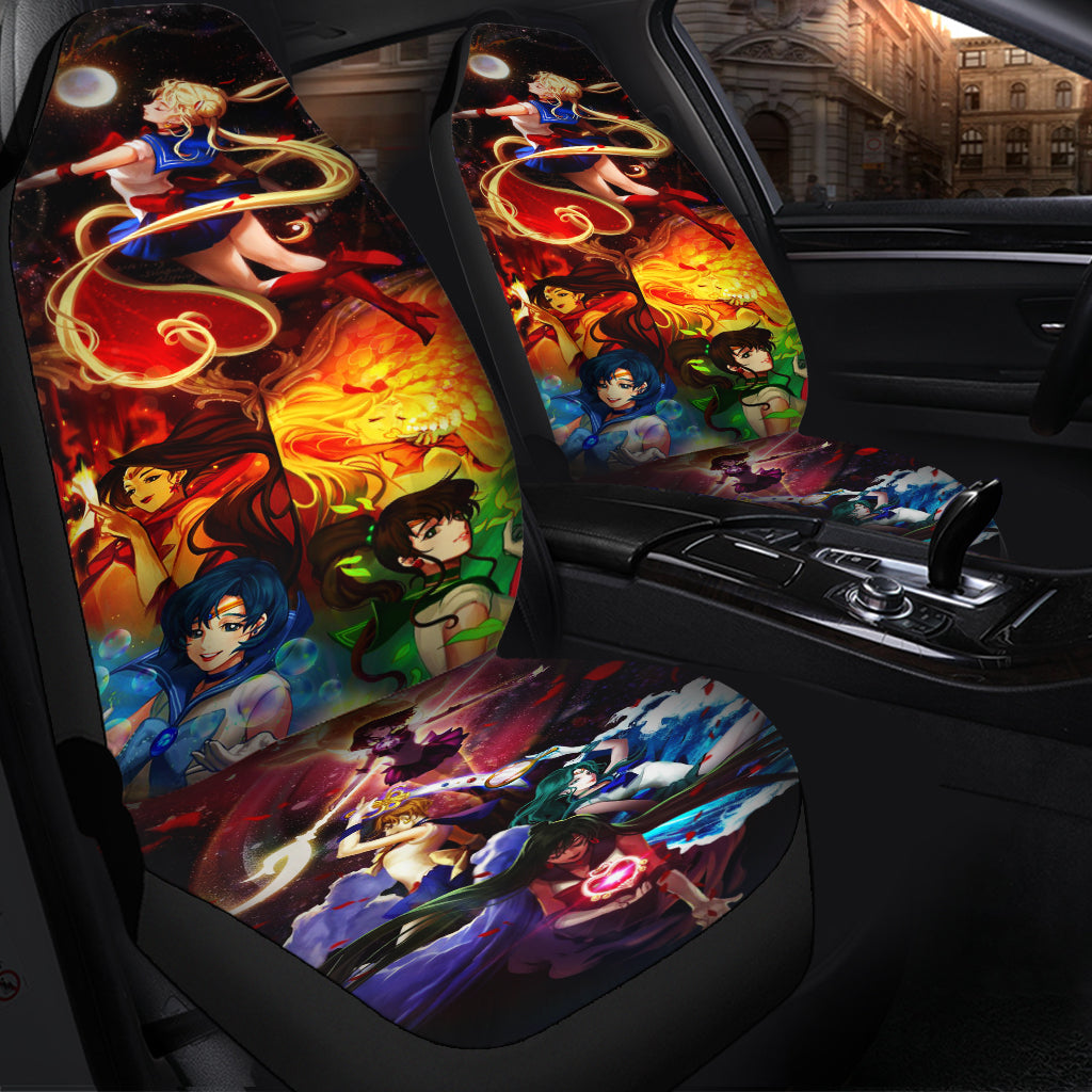 Sailor Moon Anime Seat Covers