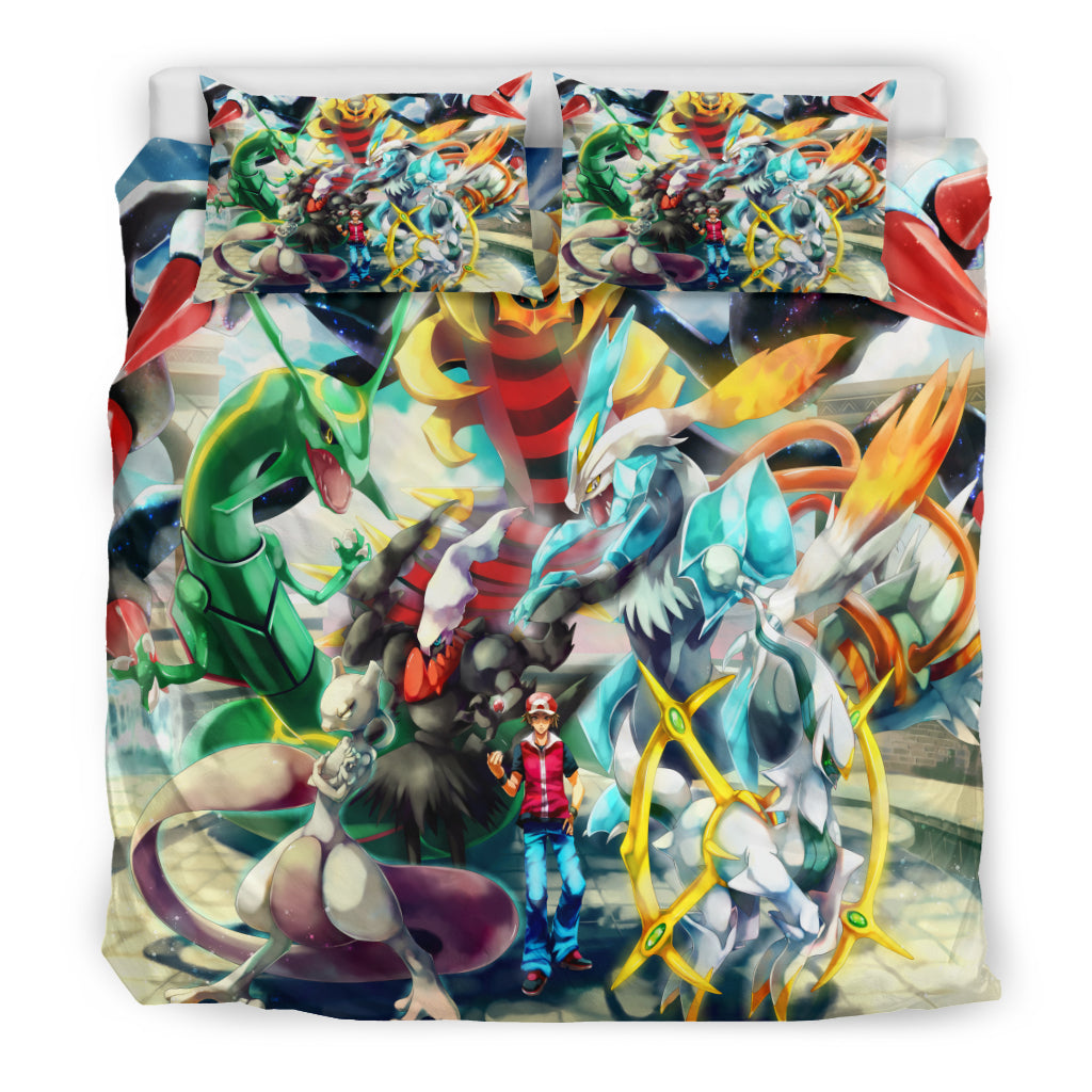 Pokemon Legends Bedding Set Duvet Cover And Pillowcase Set