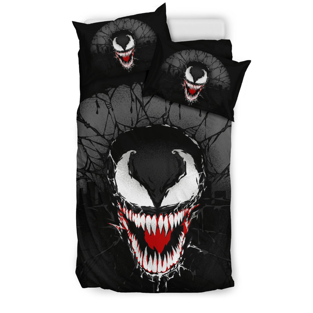 Venom Bedding Set 1 Duvet Cover And Pillowcase Set