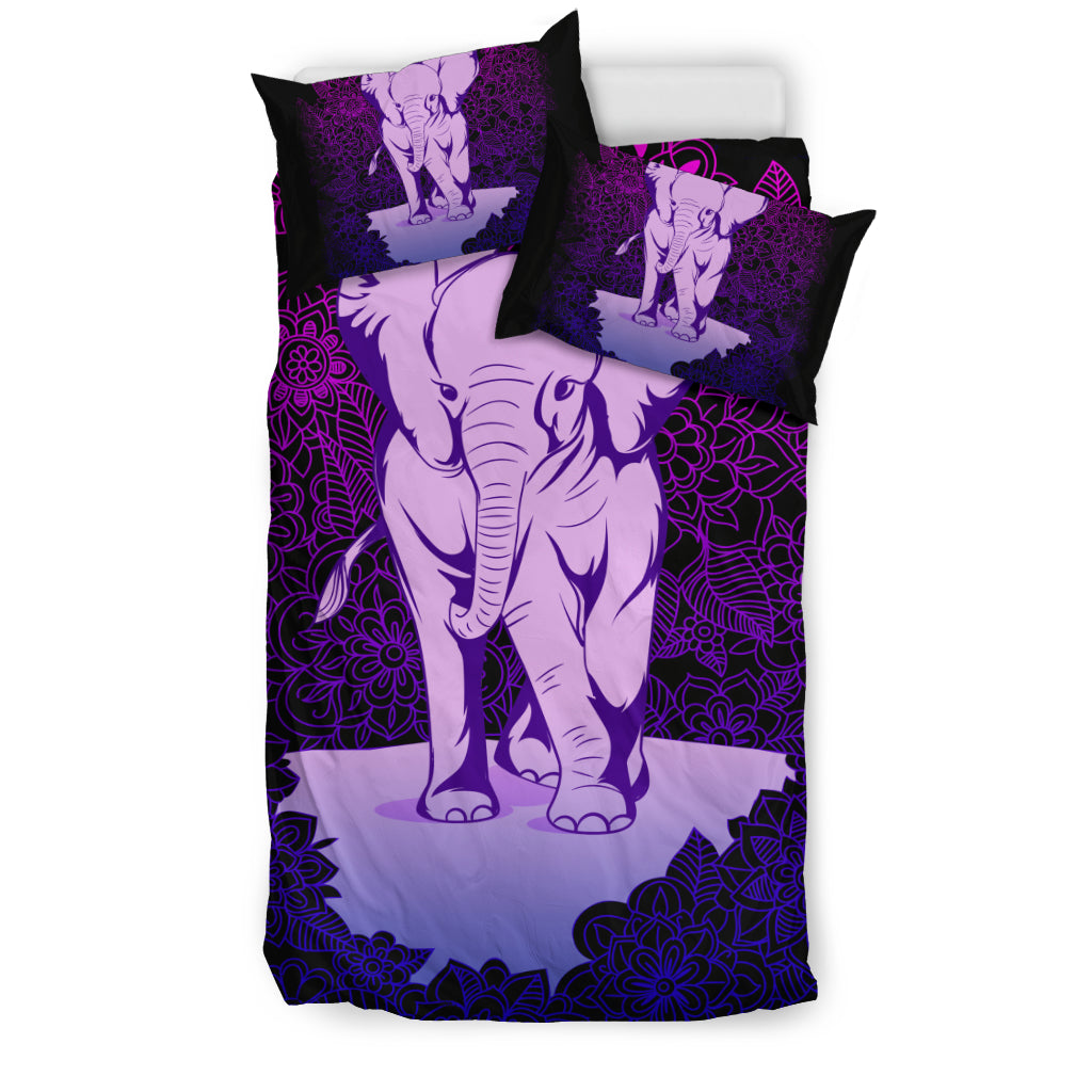 Baby Elephant Bedding Set Duvet Cover And Pillowcase Set