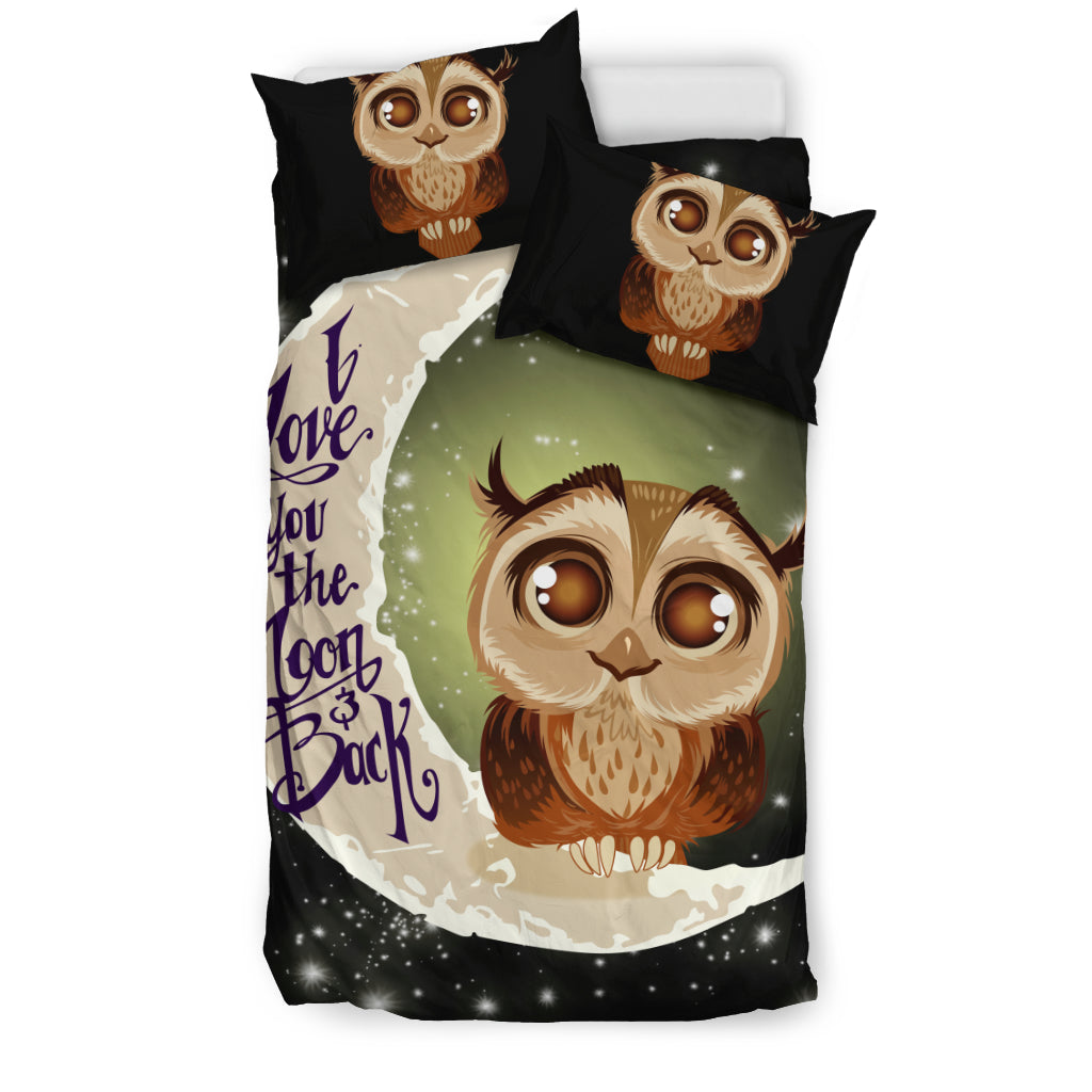 Owl Bedding Set Duvet Cover And Pillowcase Set