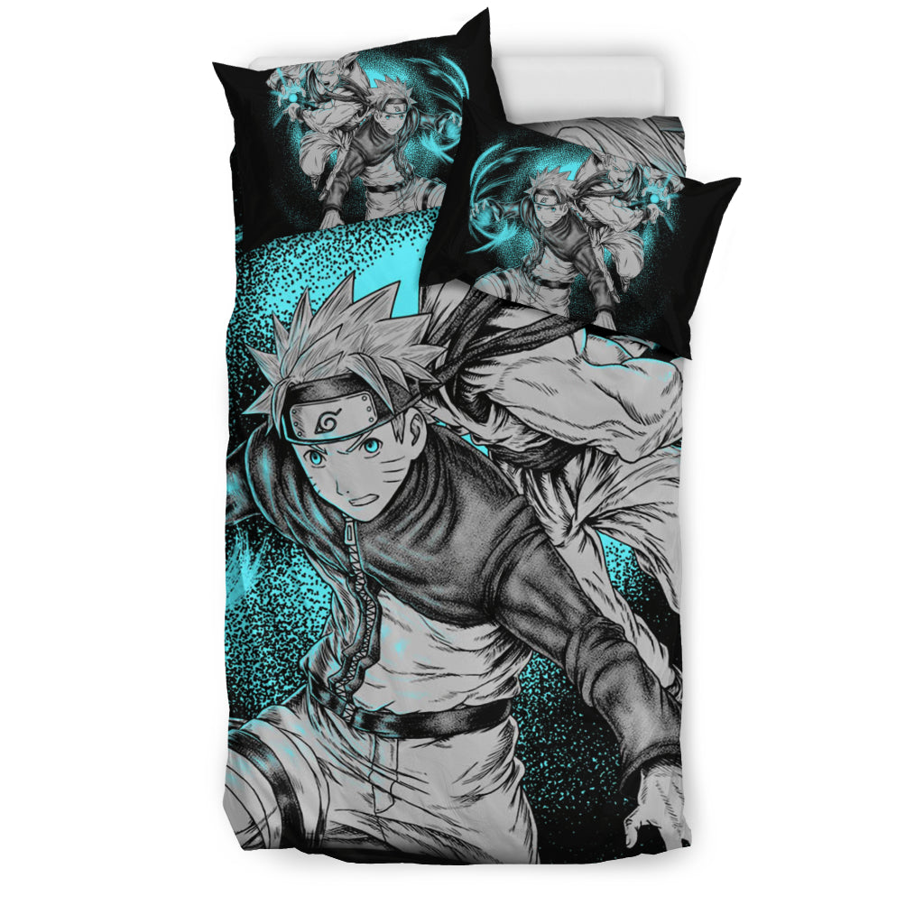 Naruto Goku Bedding Set Duvet Cover And Pillowcase Set