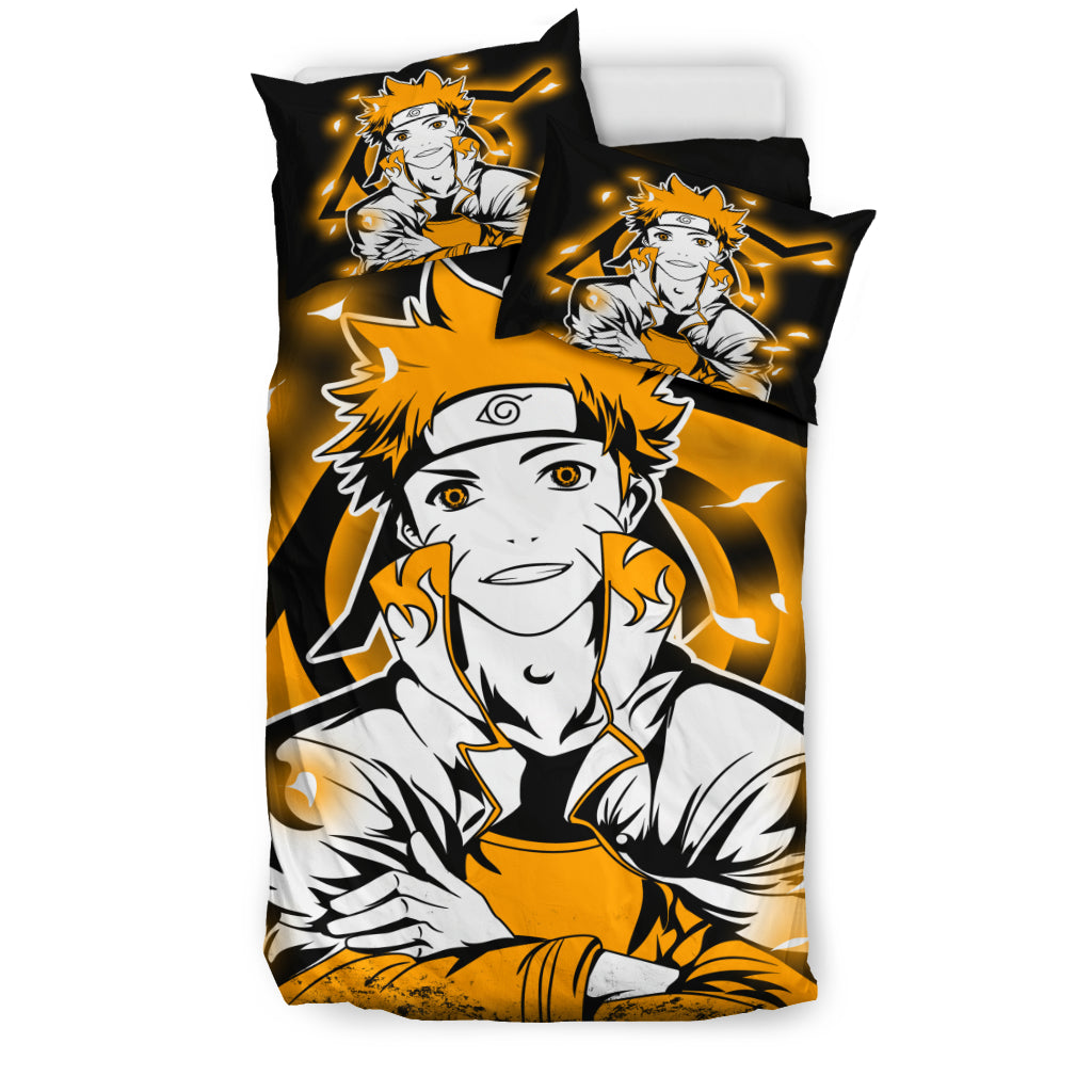 Naruto Hokage Bedding Set Duvet Cover And Pillowcase Set