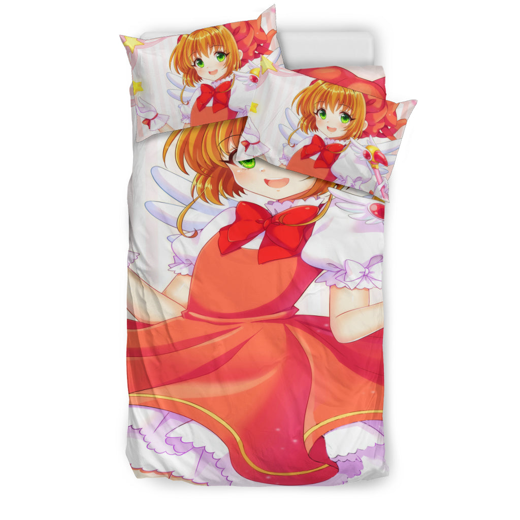 Sakura Bedding Set 3 Duvet Cover And Pillowcase Set