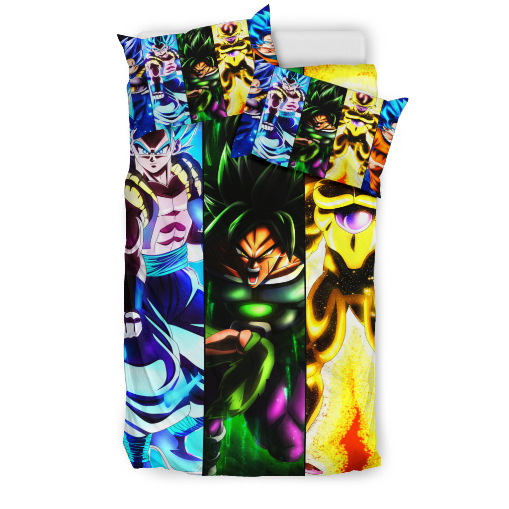 Dragon Ball Bedding Set 3 Duvet Cover And Pillowcase Set