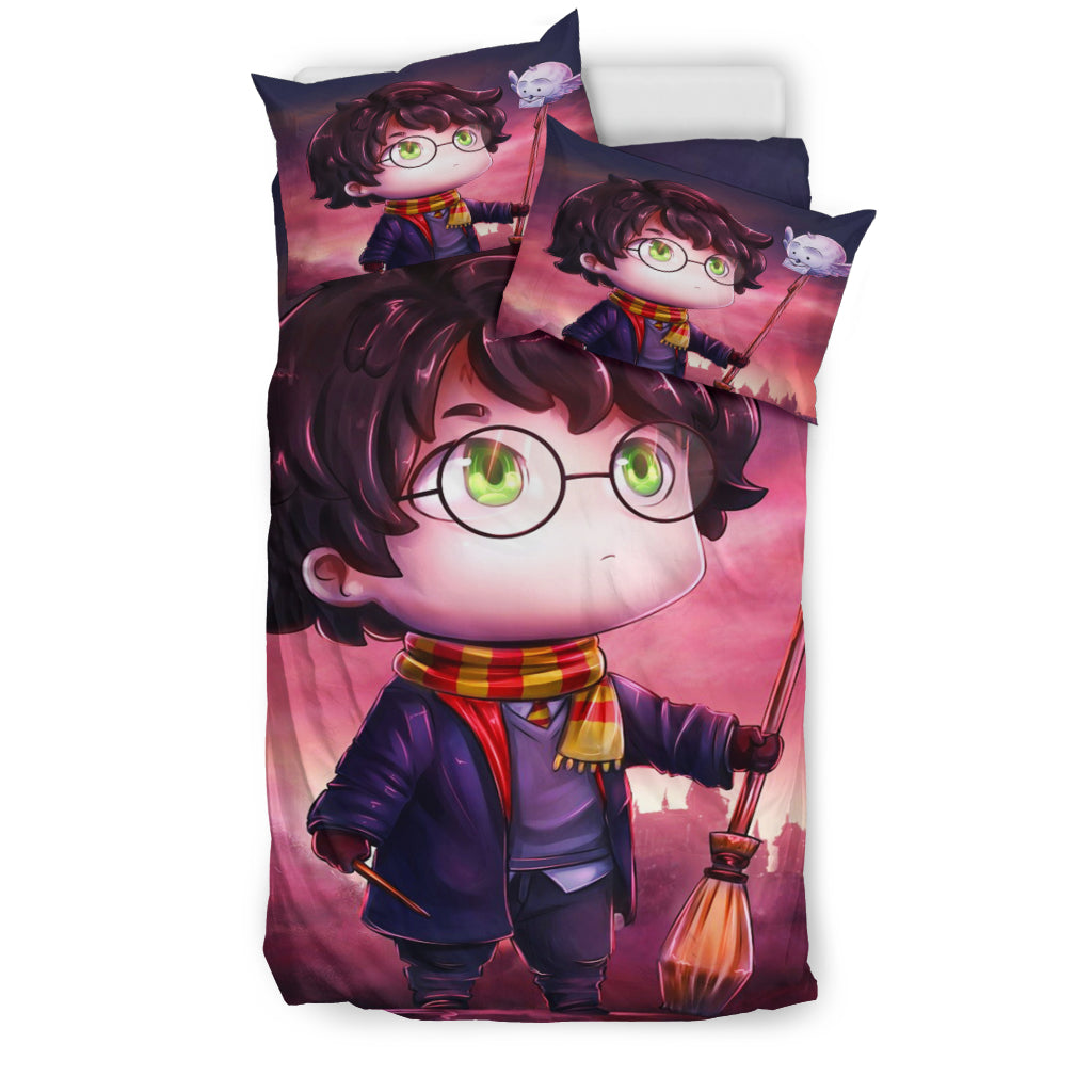 Chibi Harry Potter Bedding Set Duvet Cover And Pillowcase Set