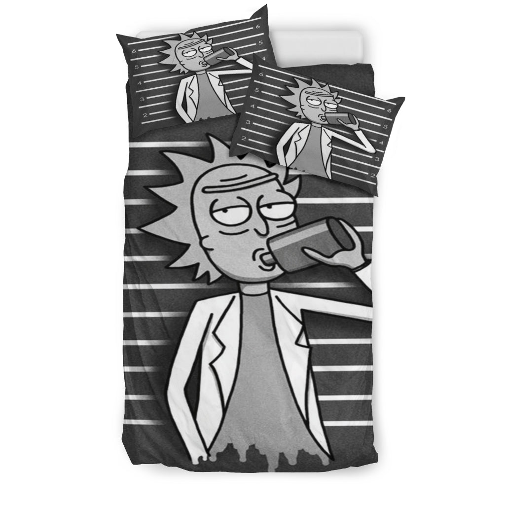 Rick And Morty Bedding Set 8 Duvet Cover And Pillowcase Set