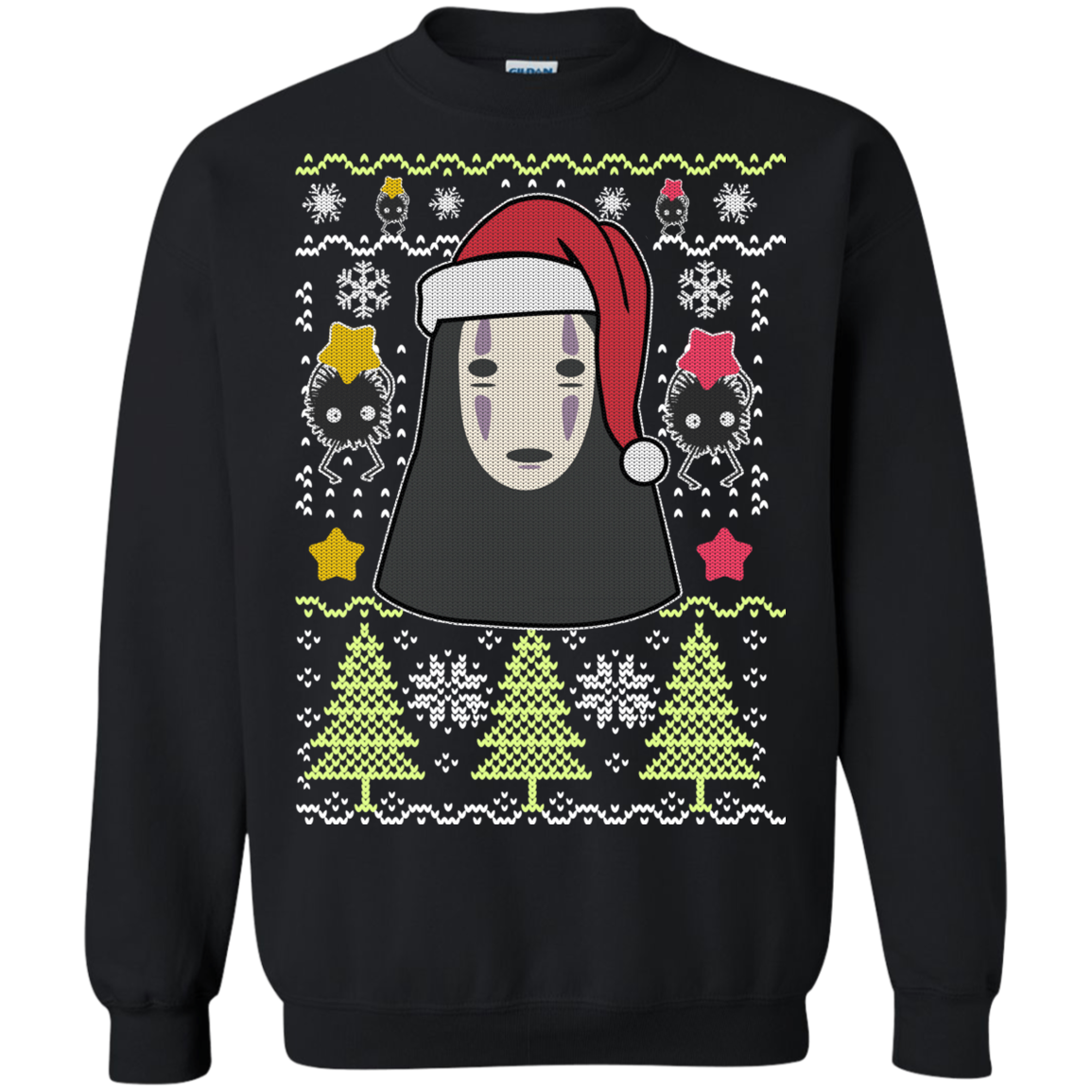 No Face Christmas Sweater