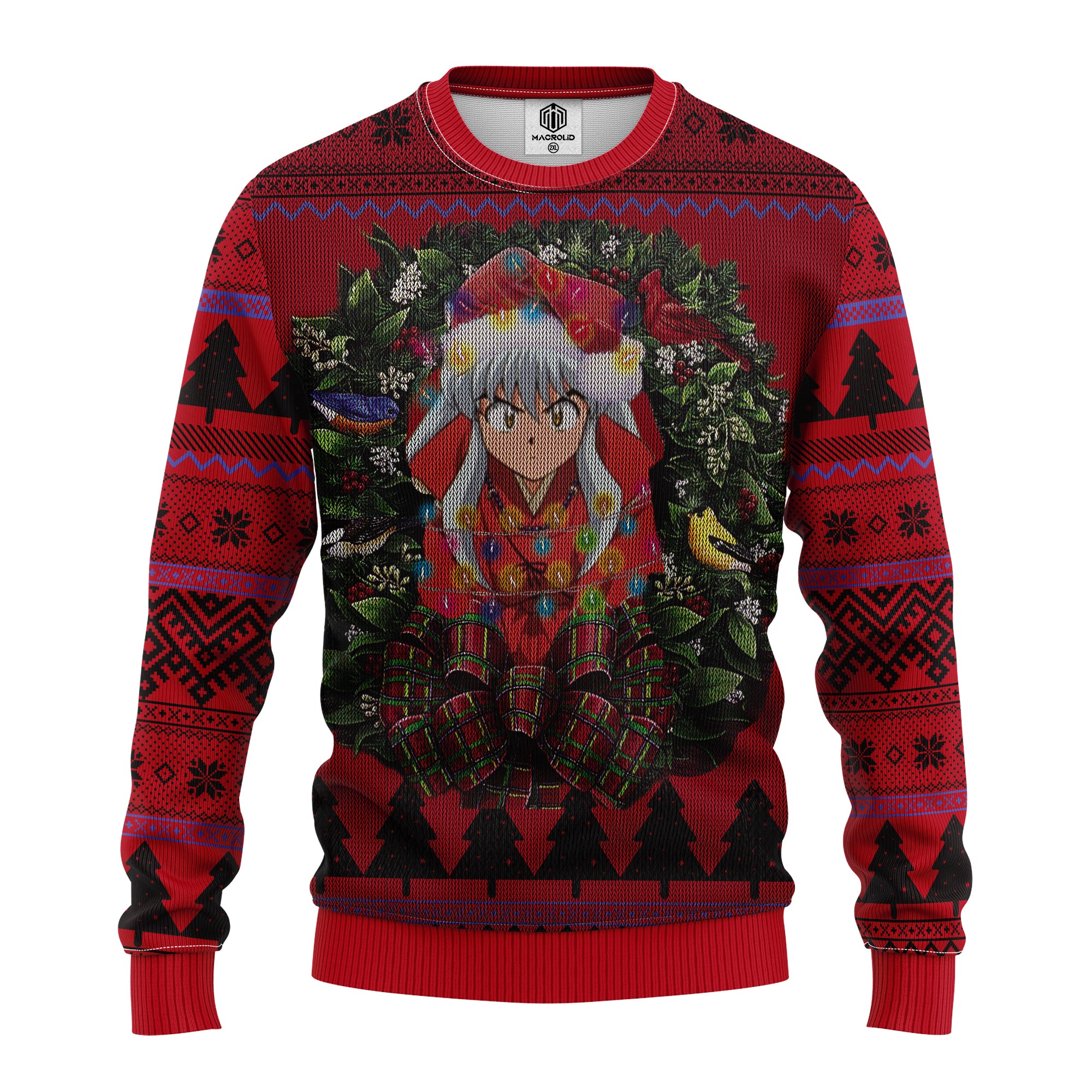 Cute Inuyasha Mc Ugly Christmas Sweater Thanksgiving Gift