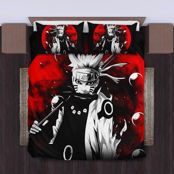 Naruto Bedding Set 1 Duvet Cover And Pillowcase Set