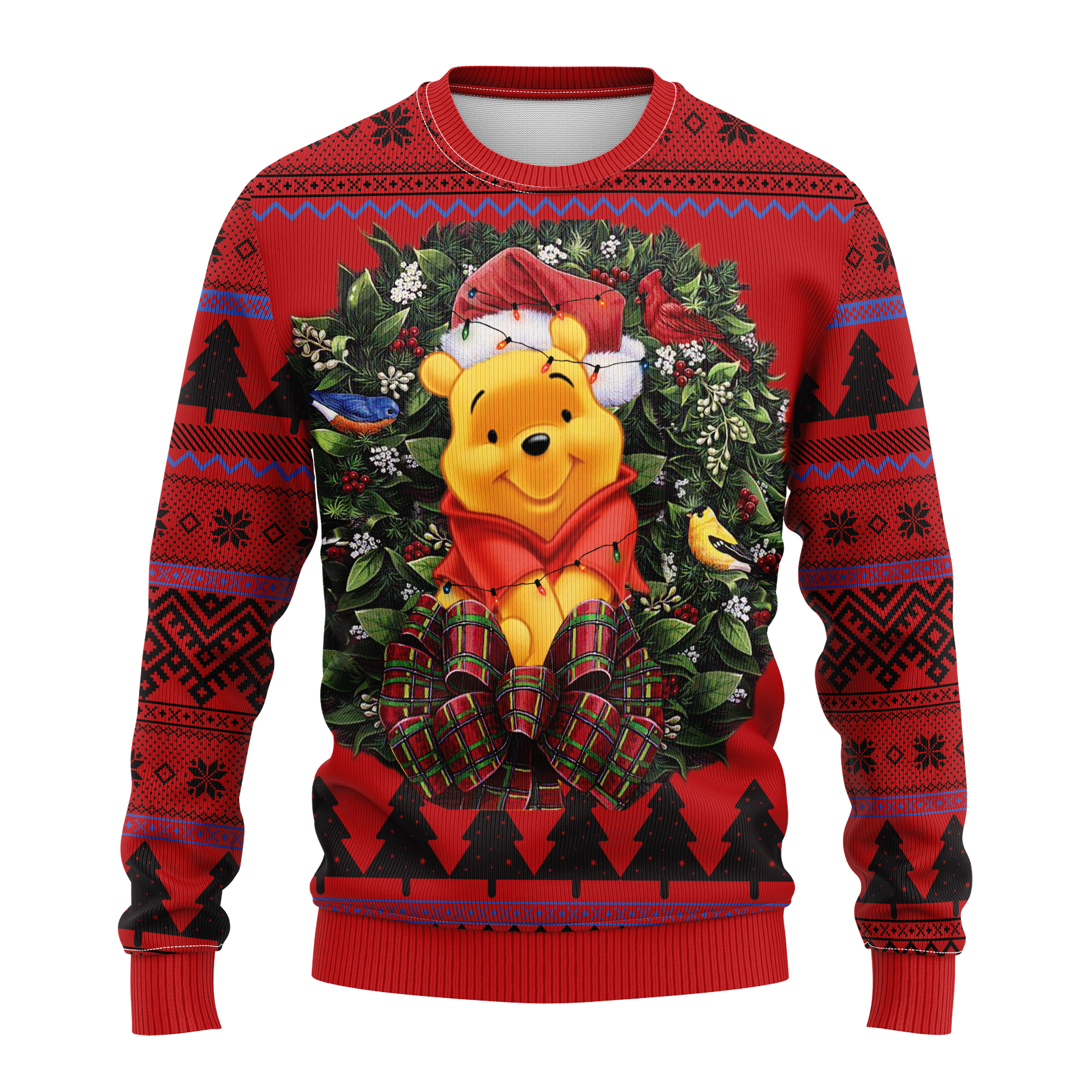 Pooh Lion King Noel Mc Ugly Christmas Sweater Thanksgiving Gift