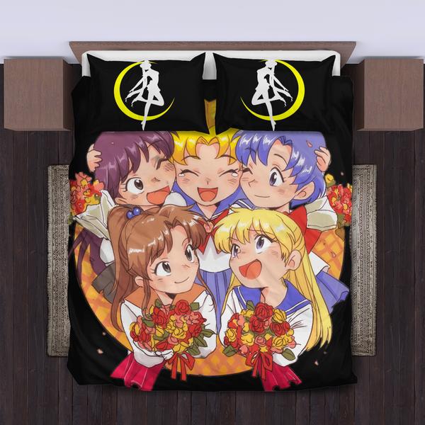 Sailor Moon Bedding Set Duvet Cover And Pillowcase Set