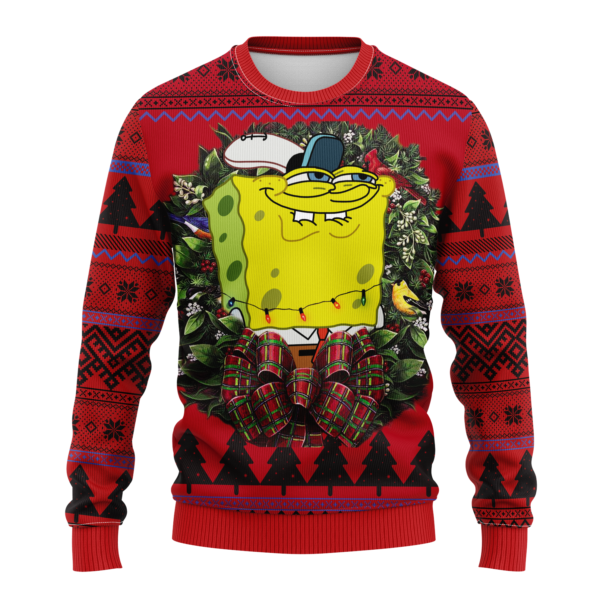 The Spongebob Squarepants Noel Mc Ugly Christmas Sweater Thanksgiving Gift