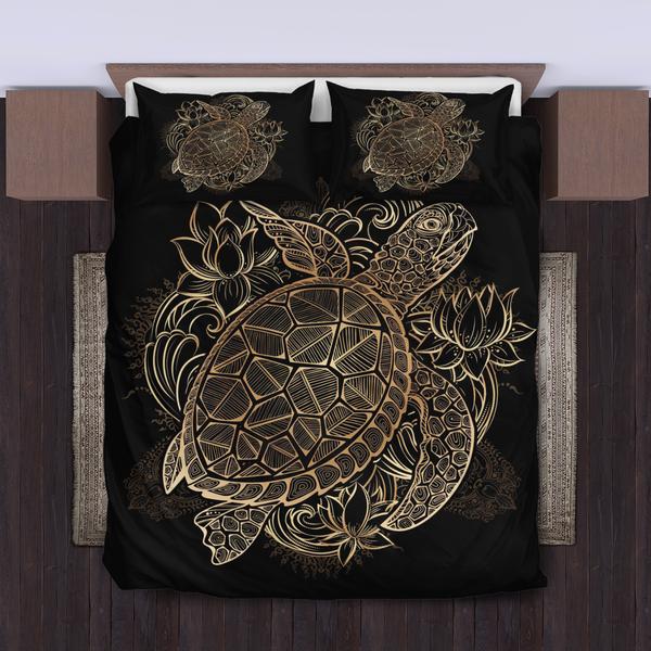 Turtle Bedding Set Duvet Cover And Pillowcase Set