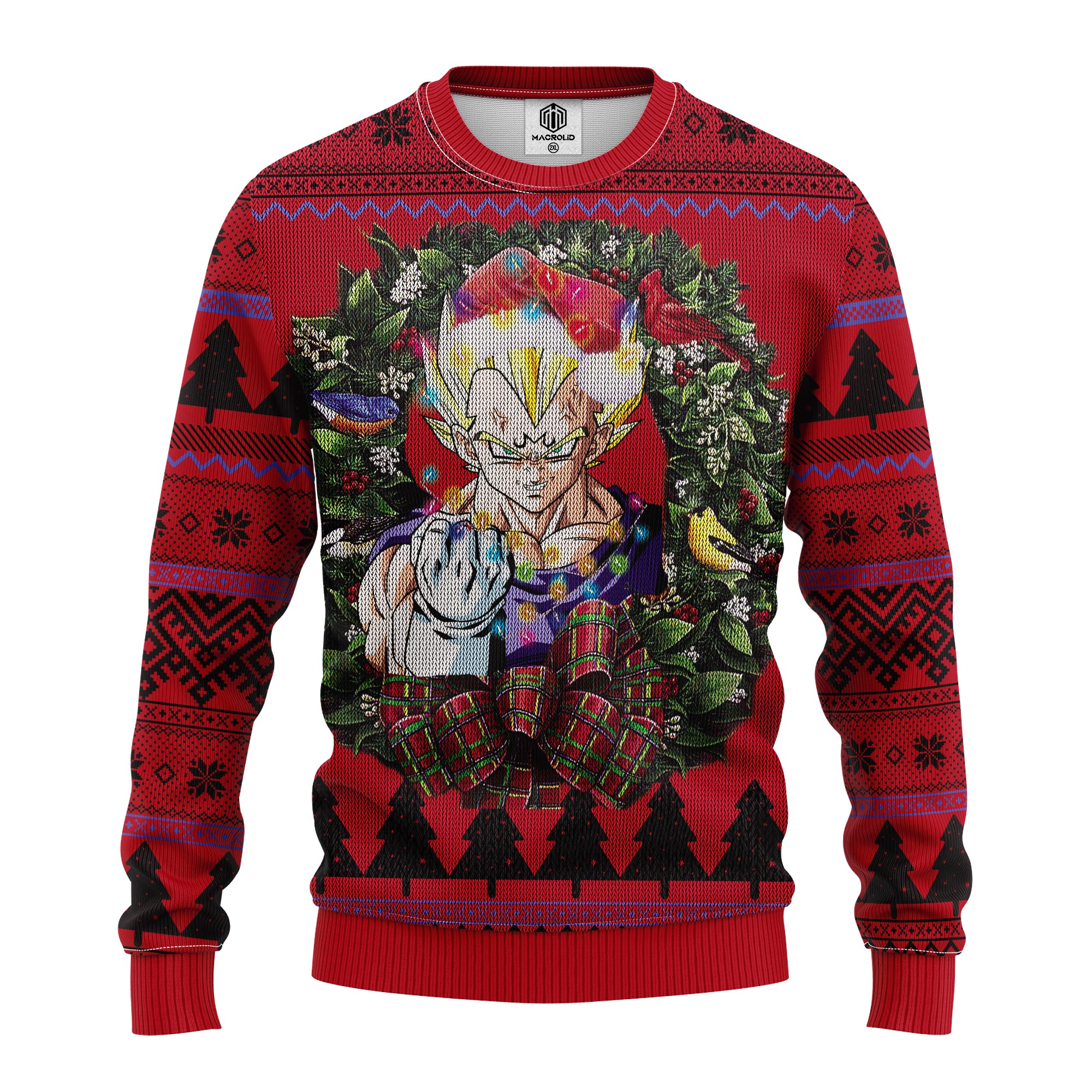 Vegeta Mc Ugly Christmas Sweater Thanksgiving Gift