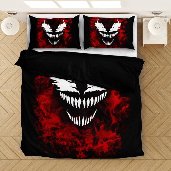 Venom Bedding Set Duvet Cover And Pillowcase Set