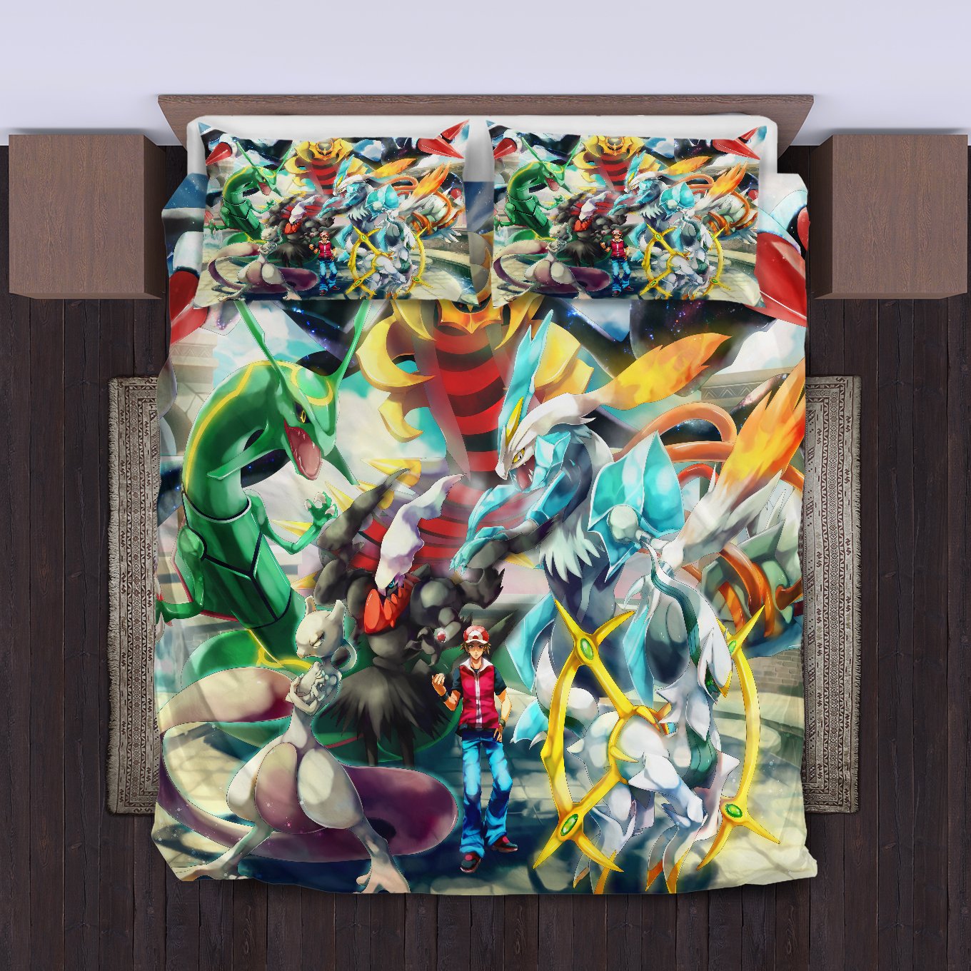 Pokemon Legends Bedding Set Duvet Cover And Pillowcase Set