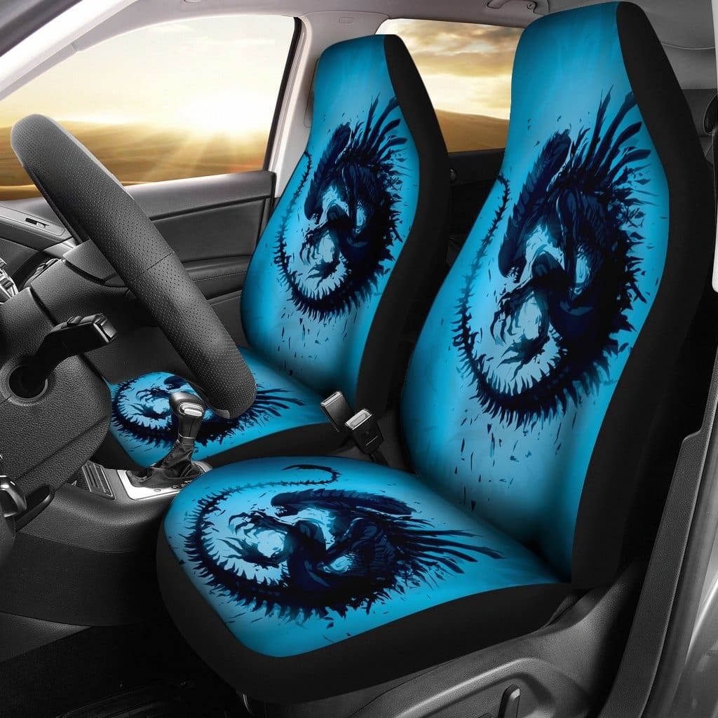 Alien Car Seat Covers Amazing Best Gift Idea