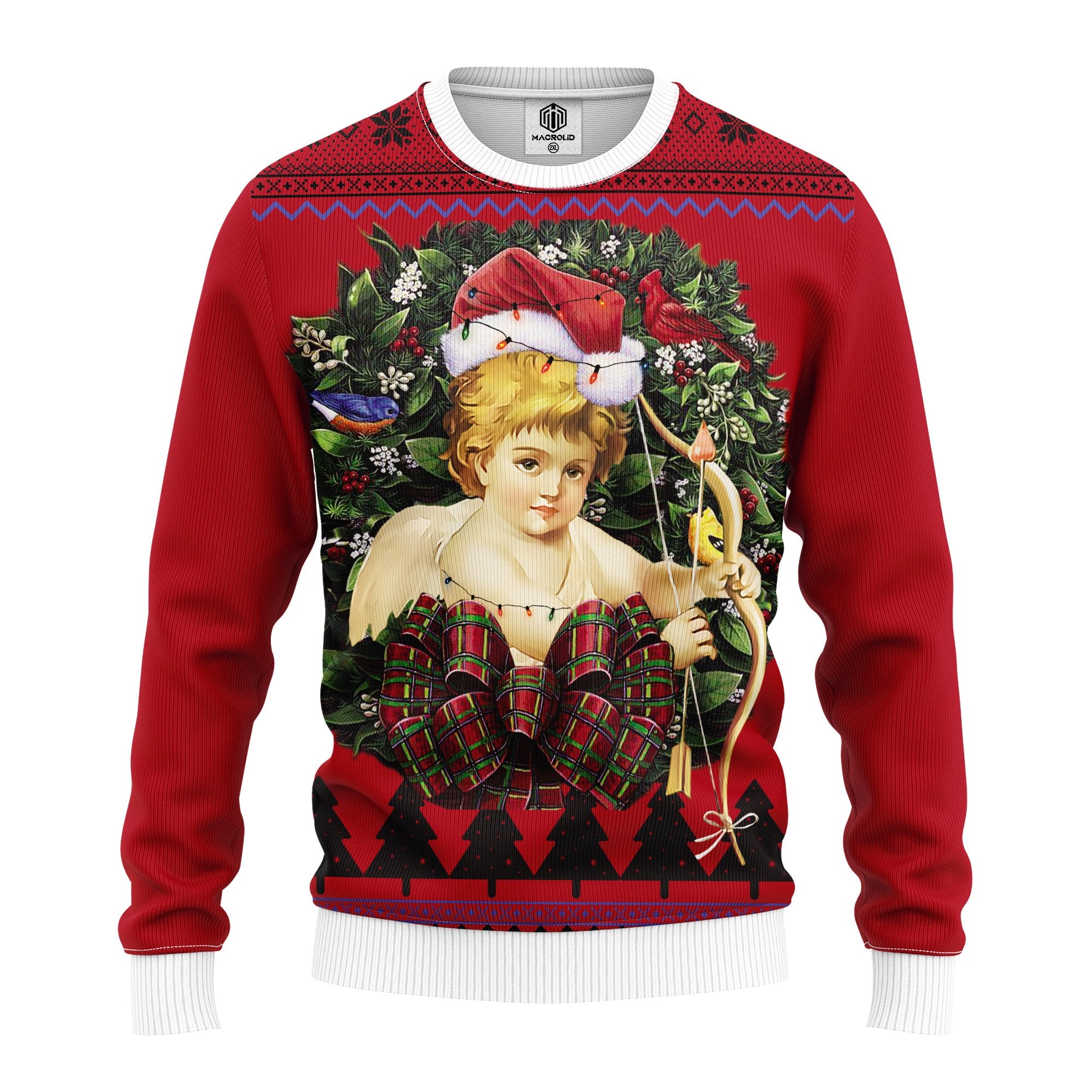 Angel 3 Noel Mc Ugly Christmas Sweater Thanksgiving Gift