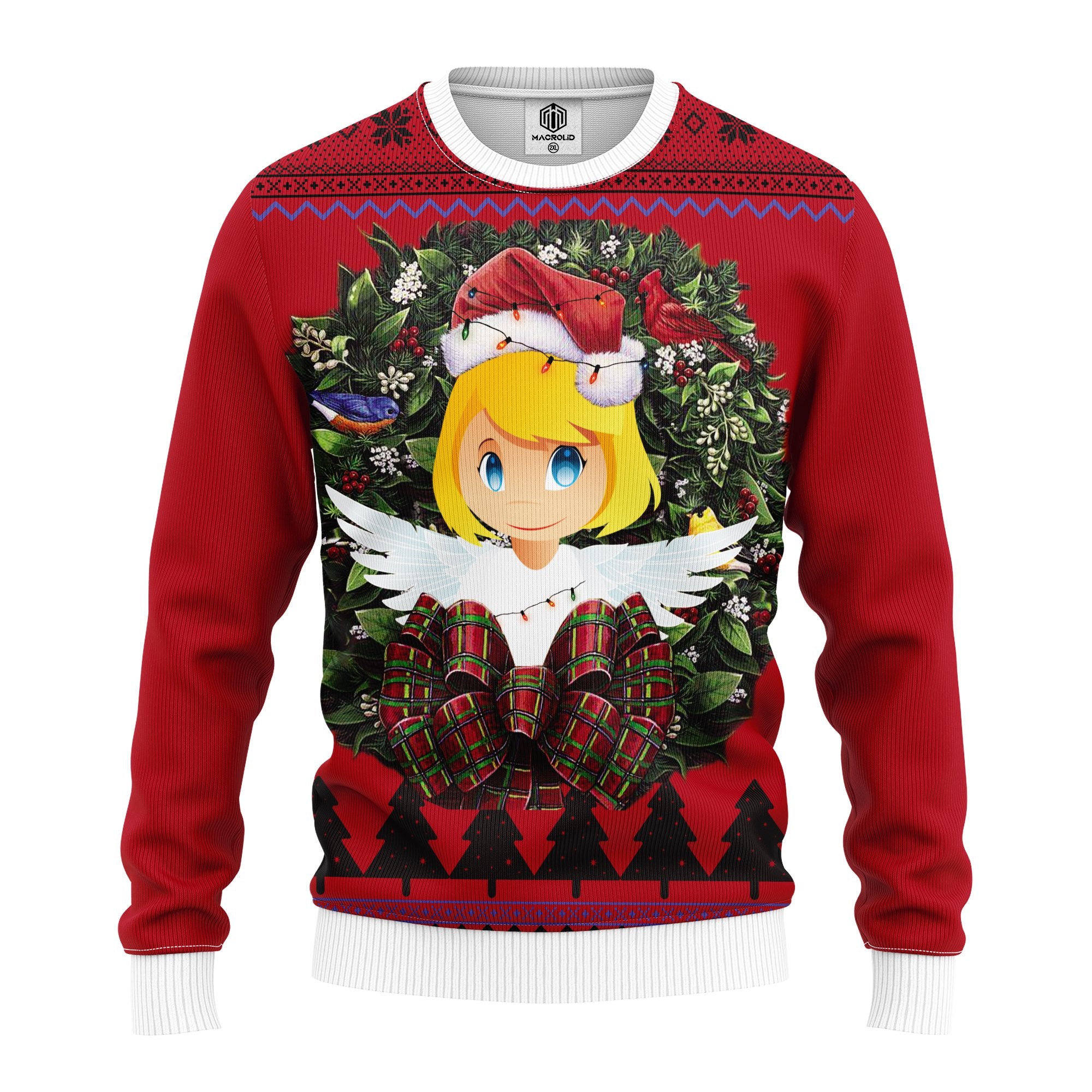 Angel Noel Mc Ugly Christmas Sweater Thanksgiving Gift