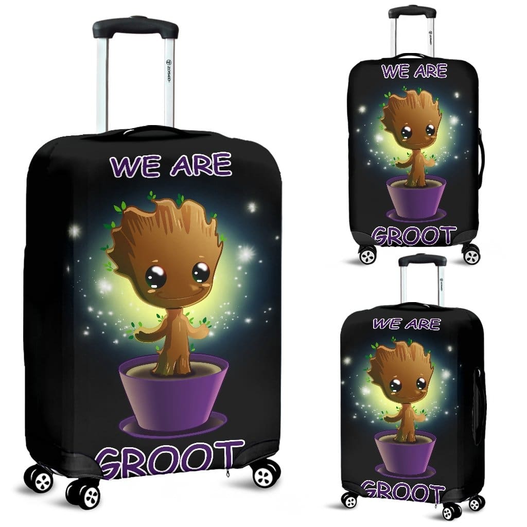 Baby Groot Guardians Of The Galaxy Luggage Covers