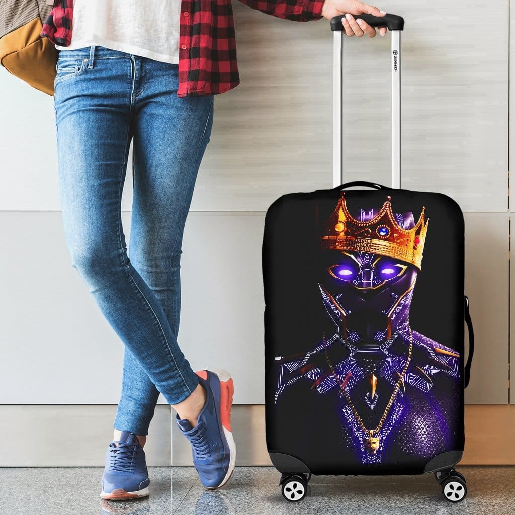 Black Panther King Luggage Covers
