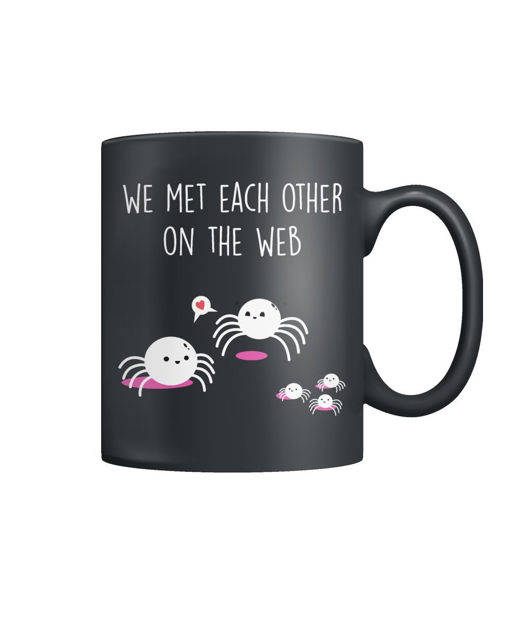 Spider Family Mug Valentine Gifts Color Coffee Mug