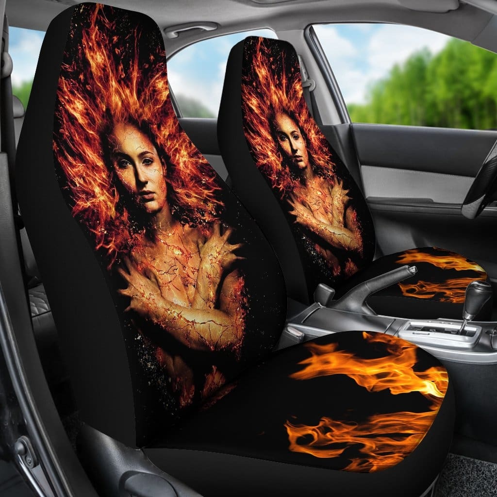 Dark Phoenix Car Seat Covers Amazing Best Gift Idea