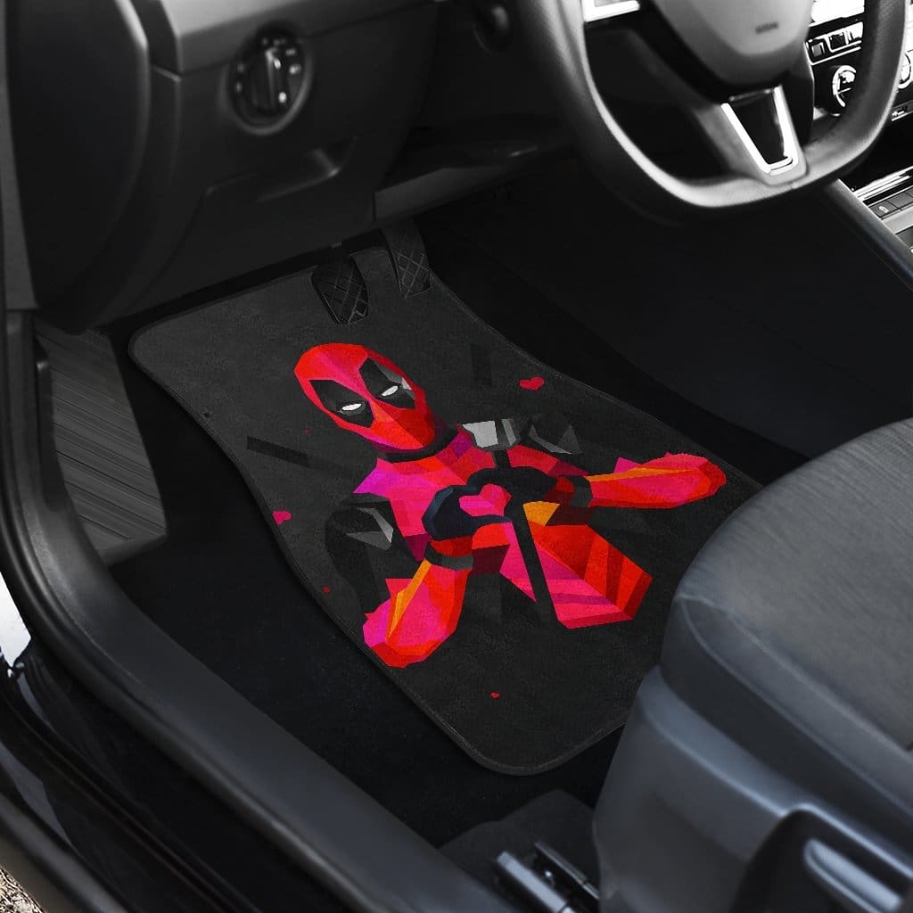 Deadpool 2 Front And Back Car Mats (Set Of 4)