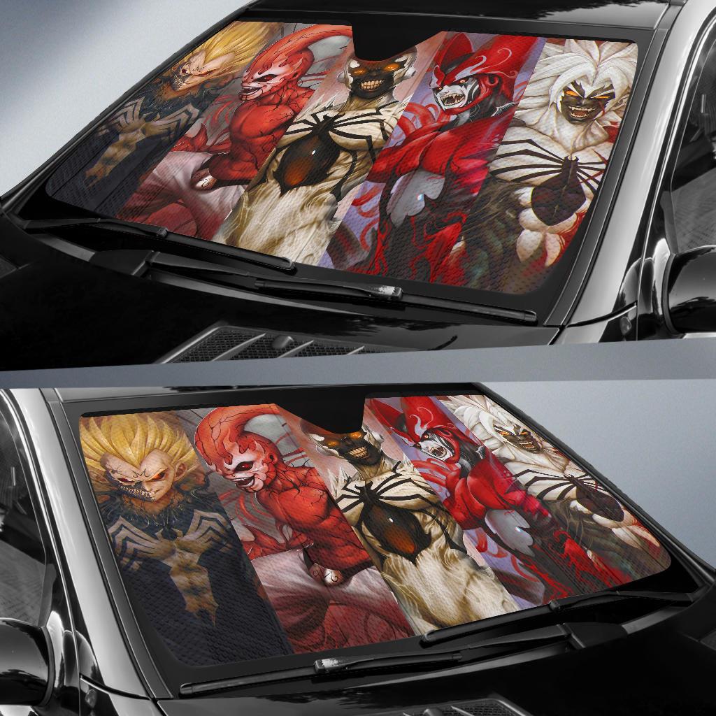 Dragon Ball X Venom Car Sun Shades Amazing Best Gift Ideas 2022
