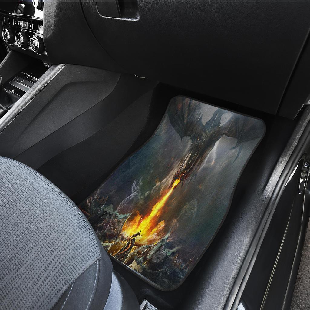 Dragon Fire Car Mats