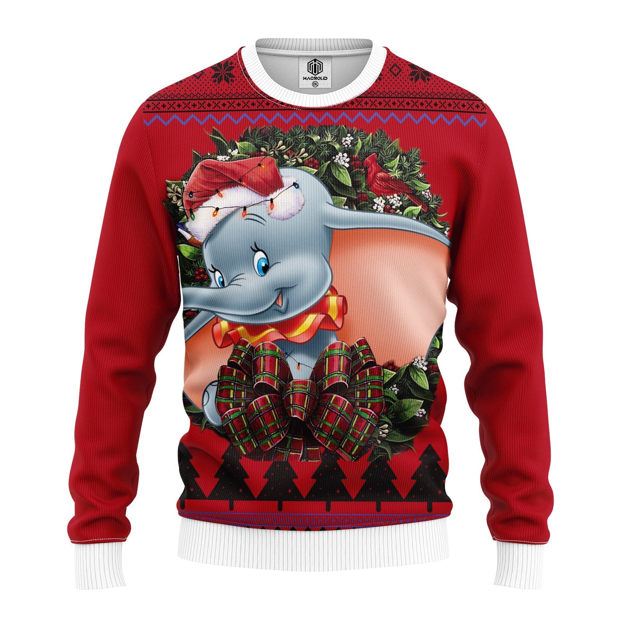 Dumbo Noel Mc Ugly Christmas Sweater Thanksgiving Gift