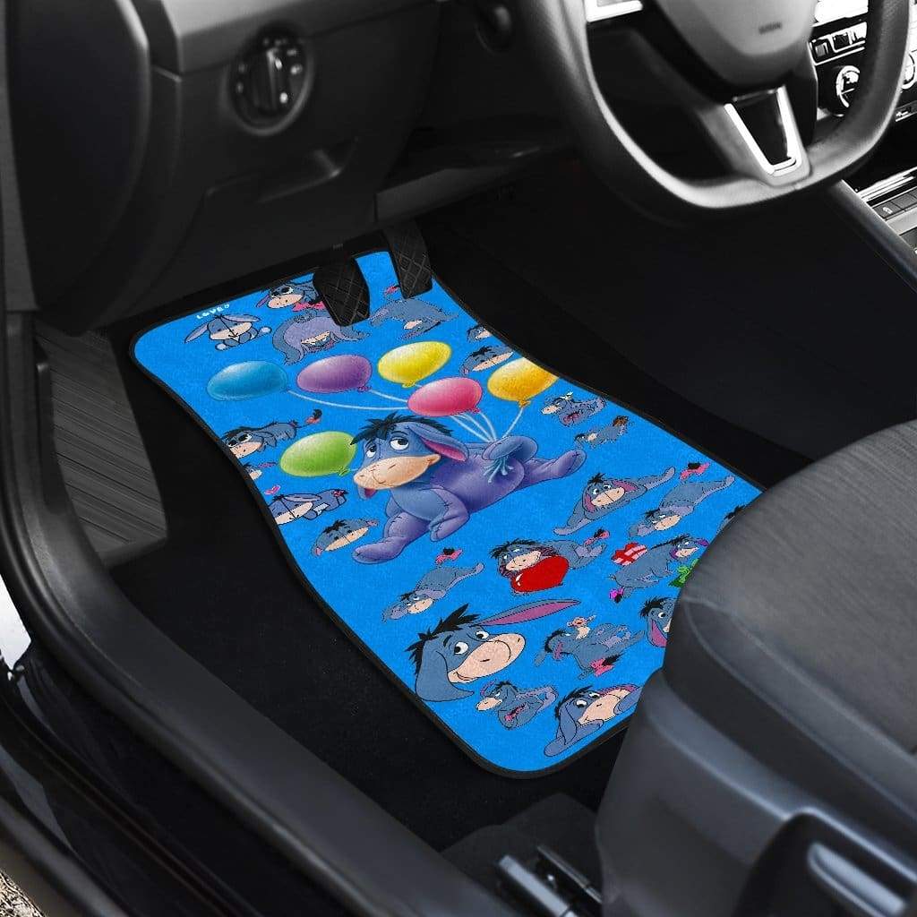 Eeyore Winnie The Pooh Front And Back Car Mats (Set Of 4)