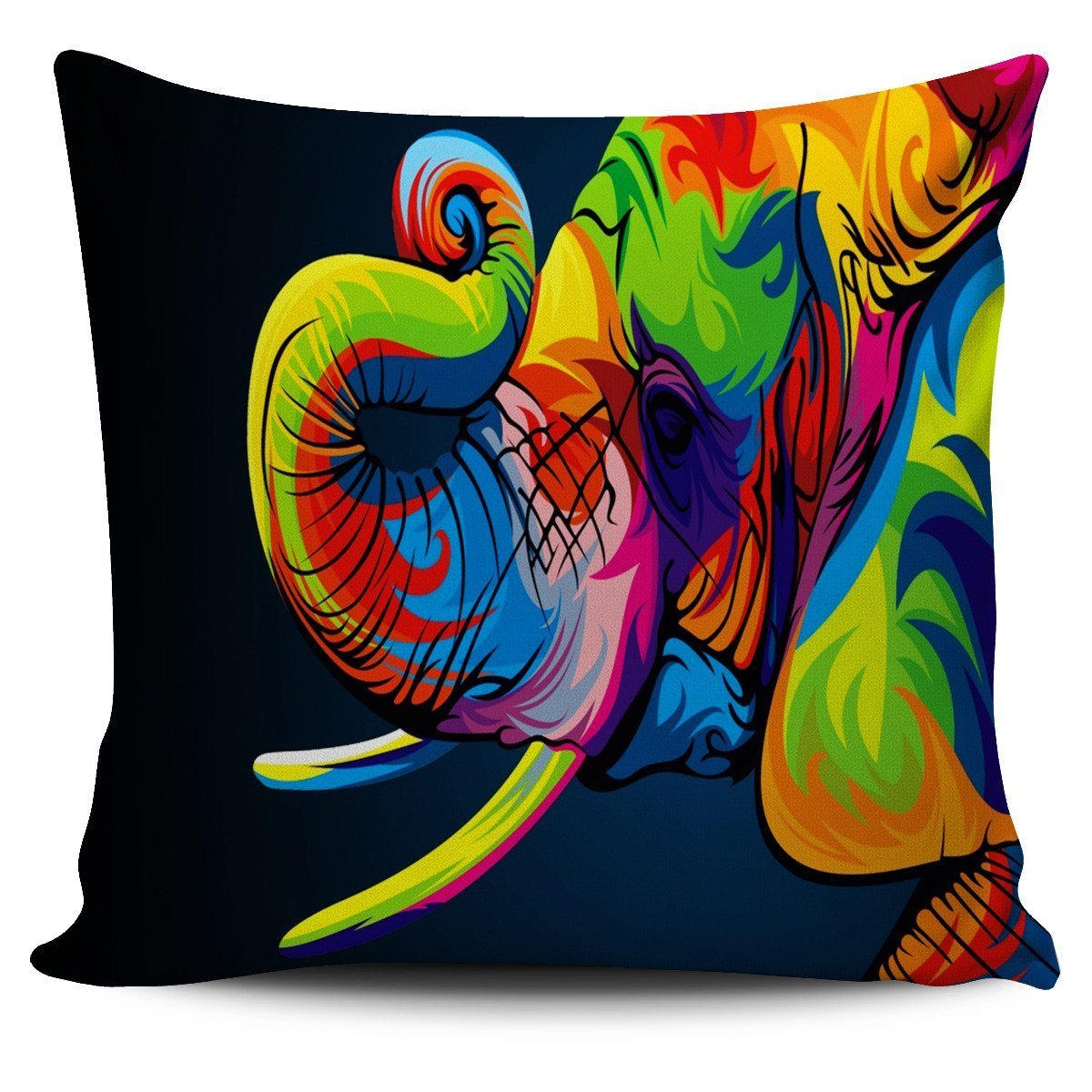 Elephant Art Pillow Covers