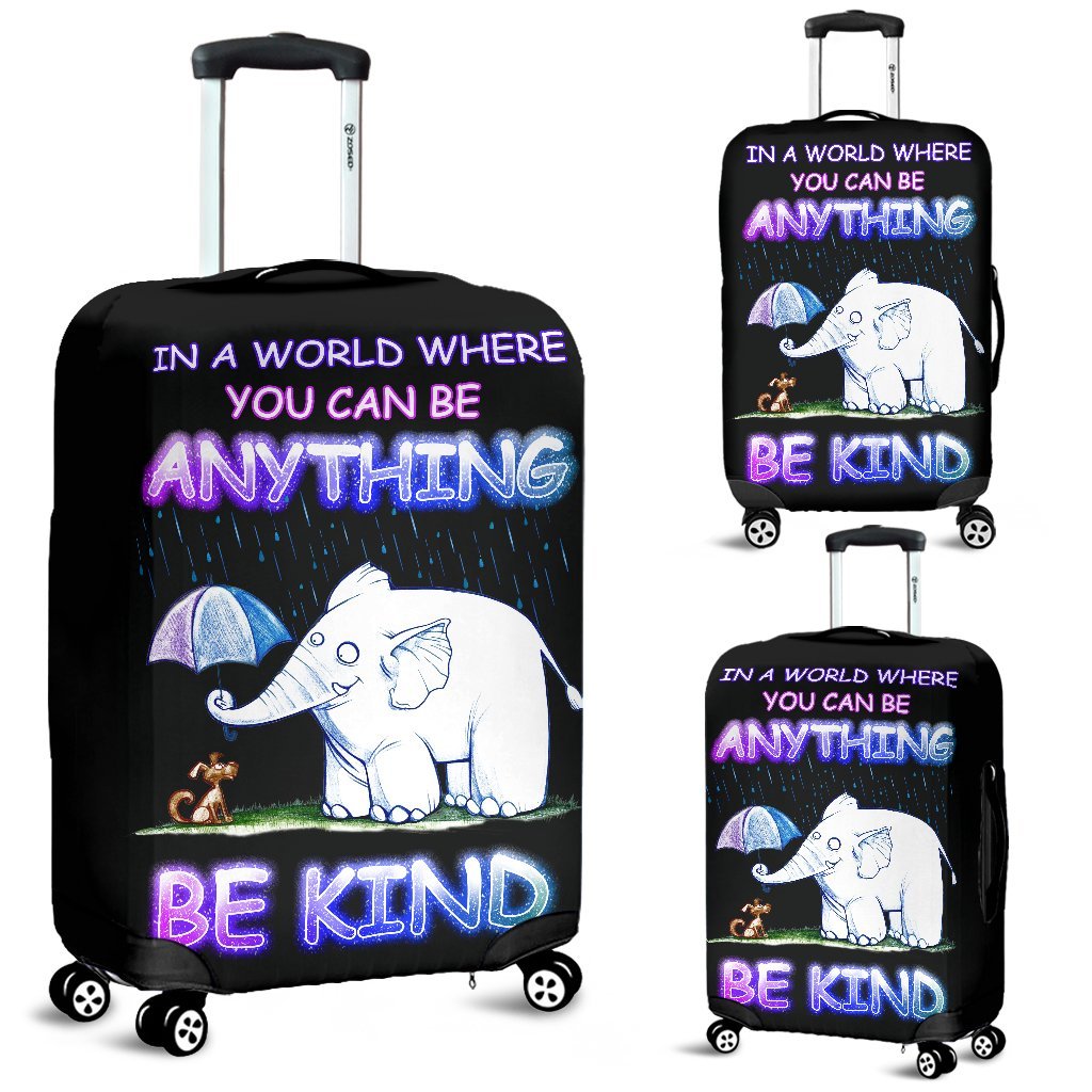 Elephant Be Kind Luggage Covers