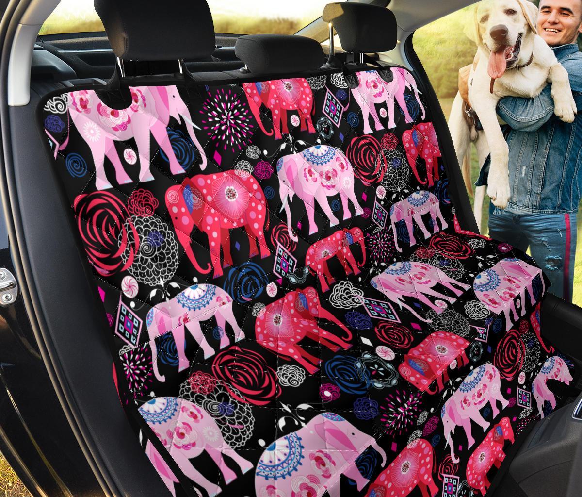 Elephant Car Dog Back Seat Cover