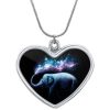 Elephant Heart Necklace