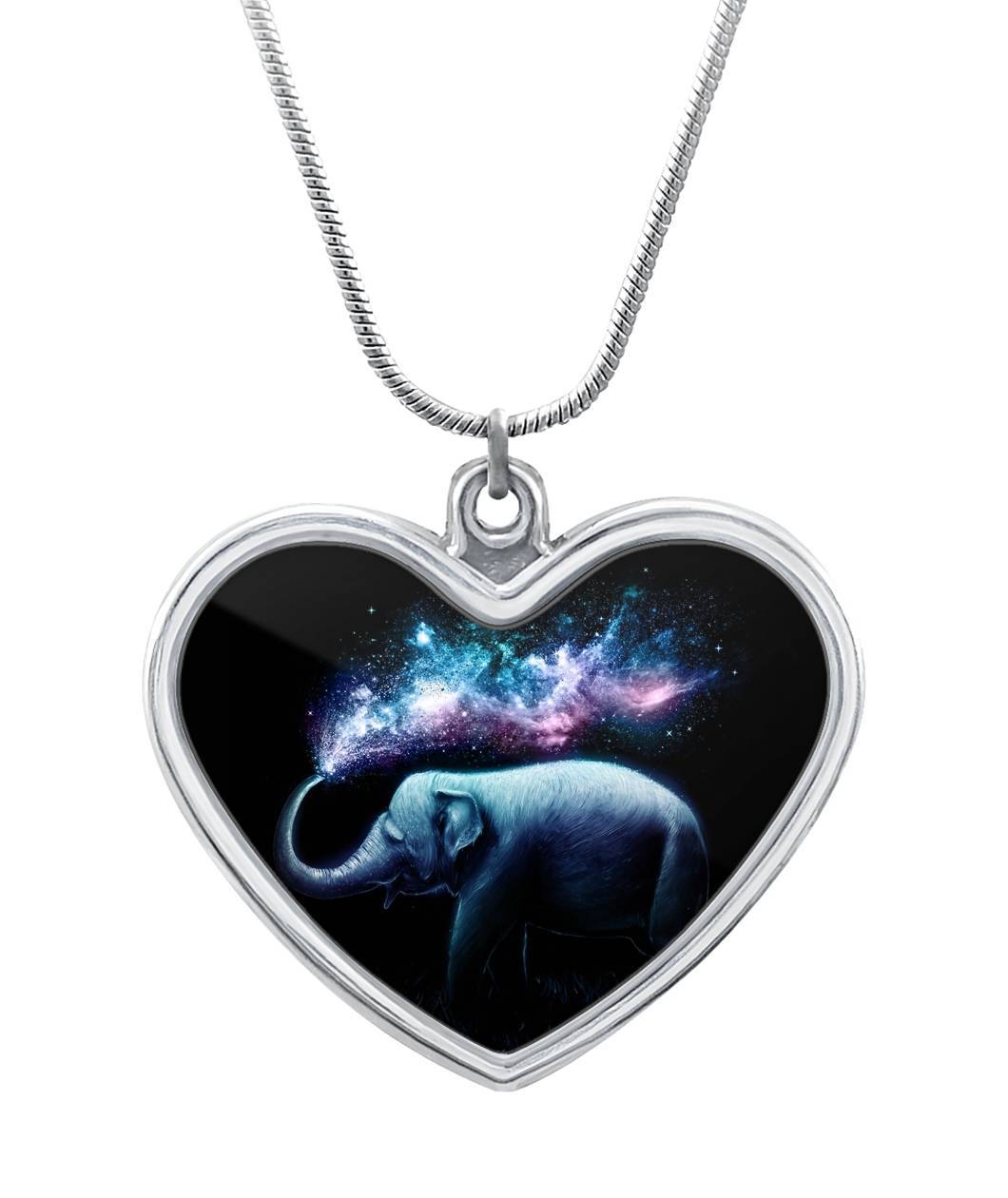 Elephant Heart Necklace