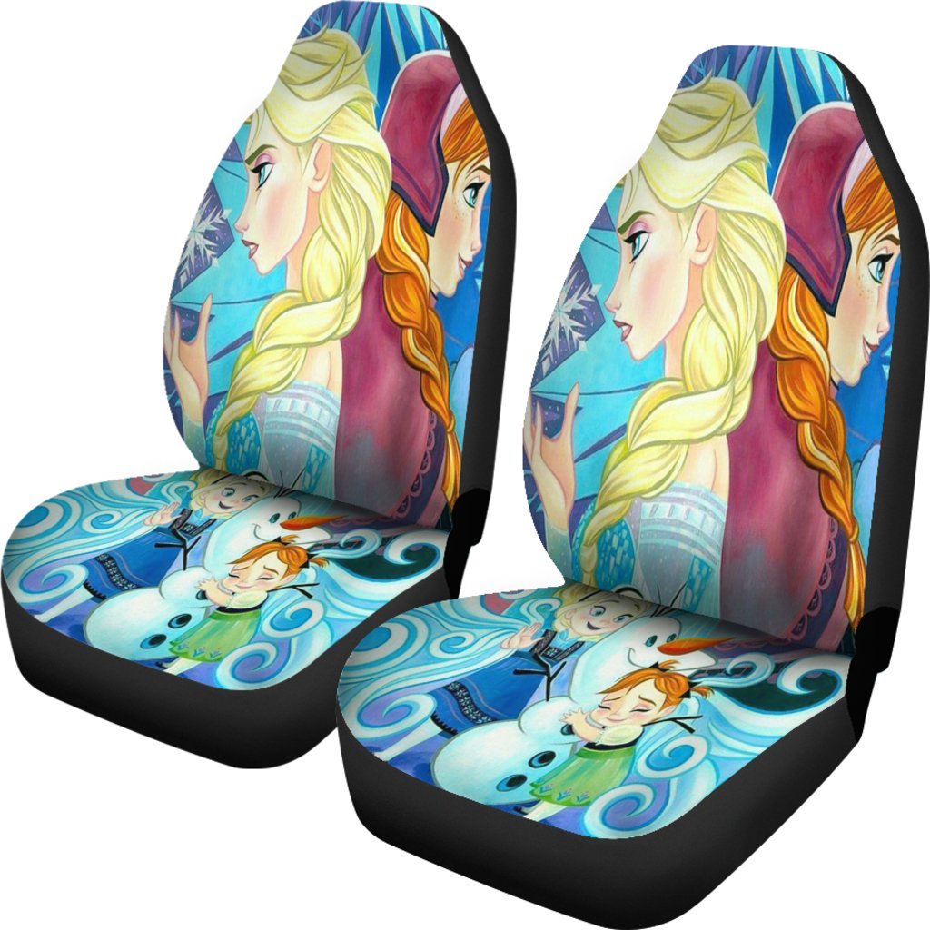 Elsa Anna Car Seat Covers Amazing Best Gift Idea