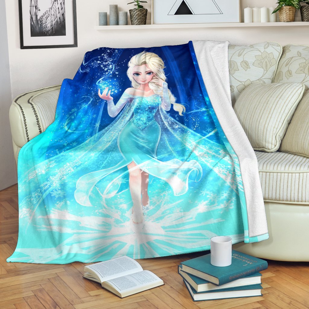 Elsa Frozen 2022 Premium Blanket