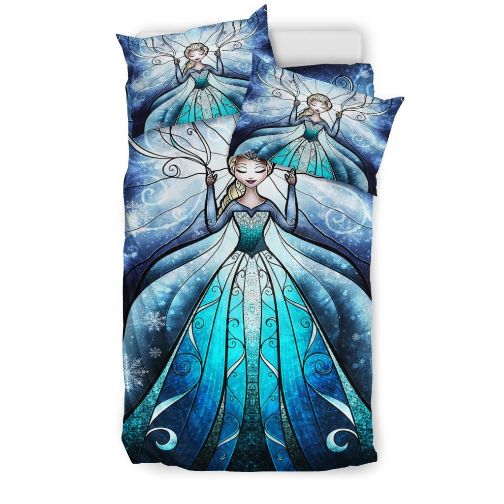 Elsa Frozen Bedding Set 1 Duvet Cover And Pillowcase Set