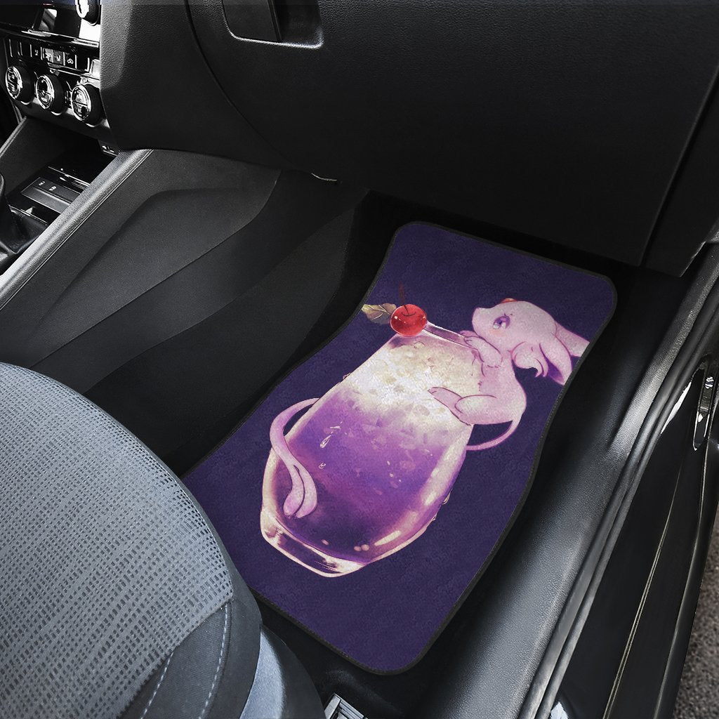 Espeon Front And Back Car Mats