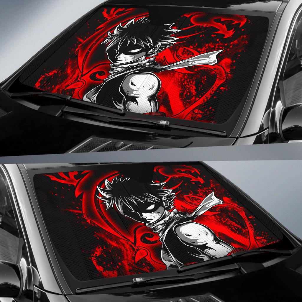 Fairy Tail Natsu Auto Sun Shades Amazing Best Gift Ideas 2021