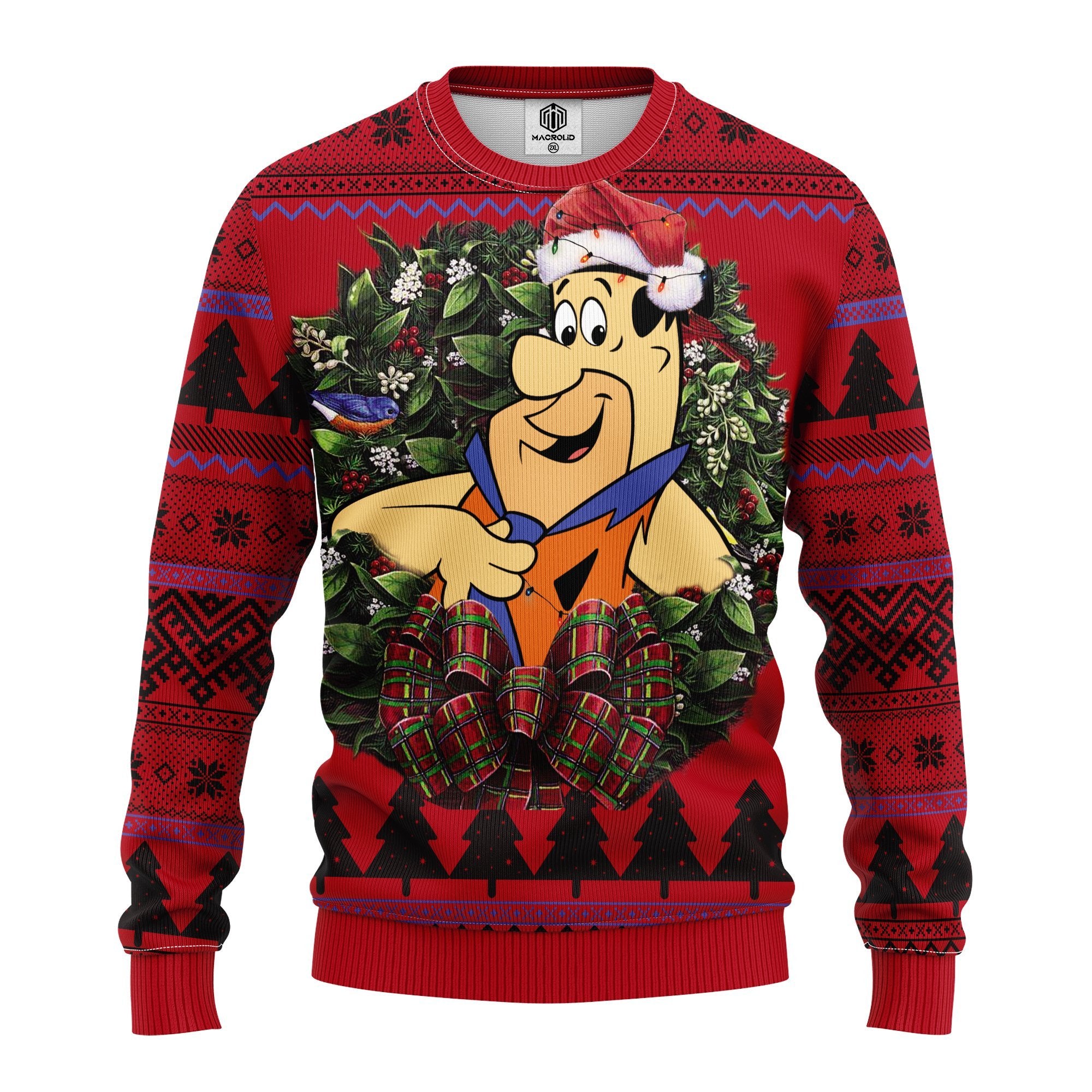 Flintstone Noel Mc Ugly Christmas Sweater Thanksgiving Gift