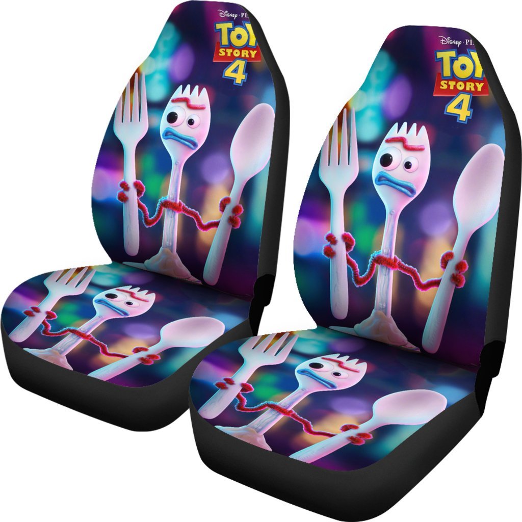 Forky Toy Story 4 Car Seat Covers Amazing Best Gift Idea